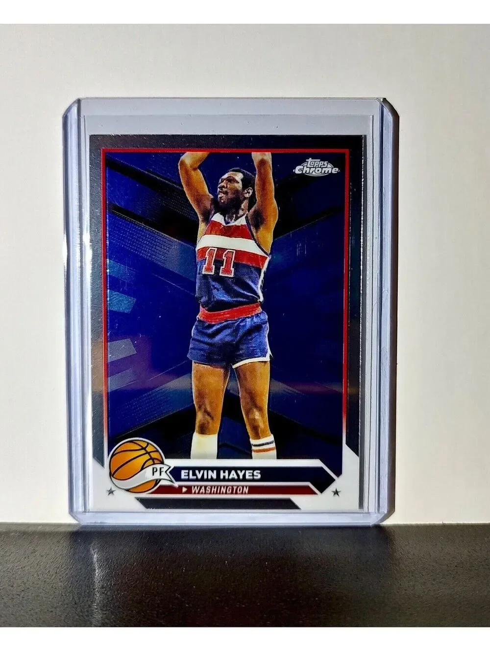 Elvin Hayes 2023-24 Topps Chrome NBA #178 Card Washington Wizards